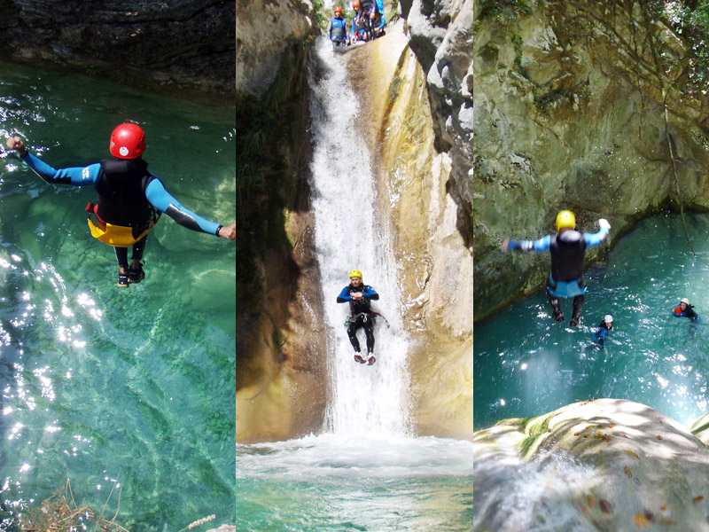 3 jours de canyoning