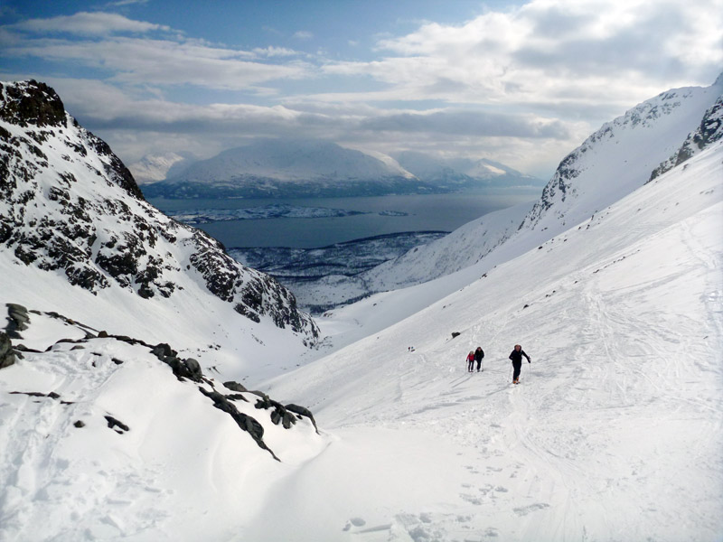 Ski de randonnée en Norvege en etoile