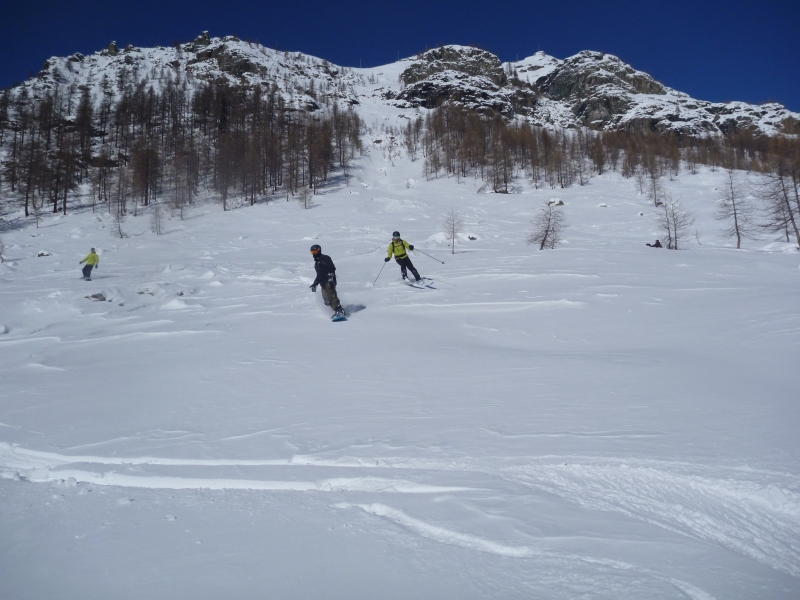 Ski hors piste Gressoney