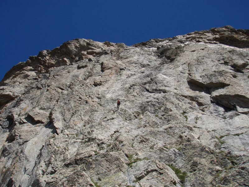 Descente par les rappels sud ouest