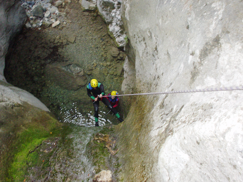 Le premier rappel de la descente