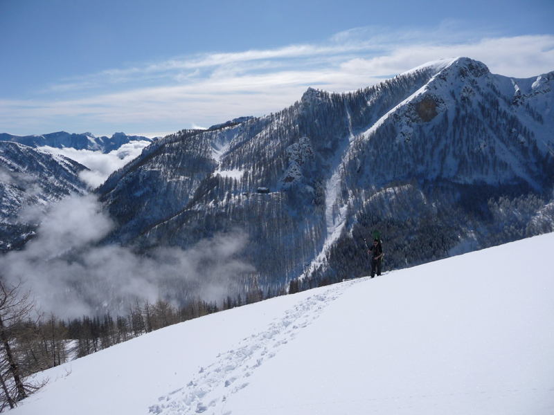 raquettes et snow board Mercantour