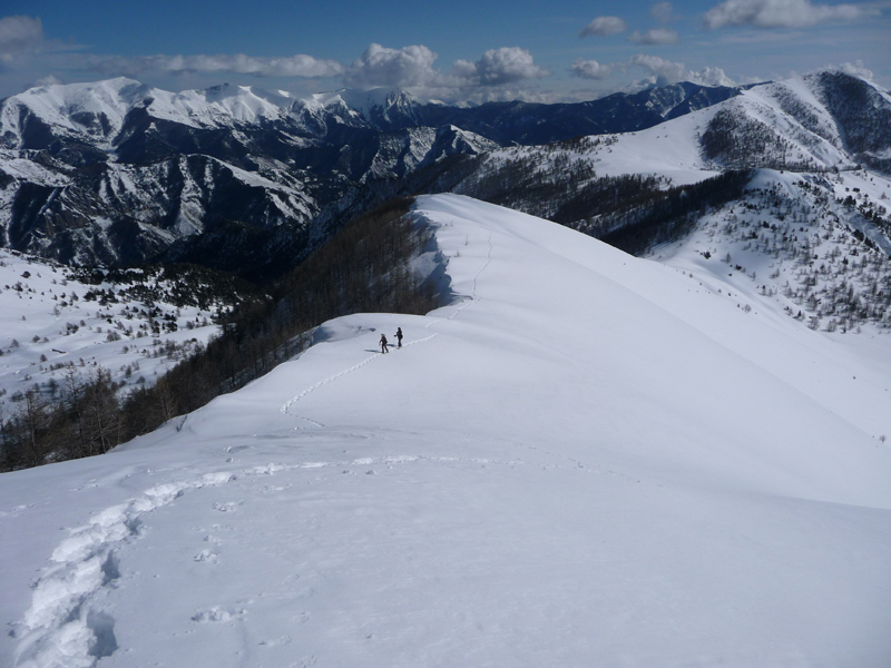 En montant à Barchanzane