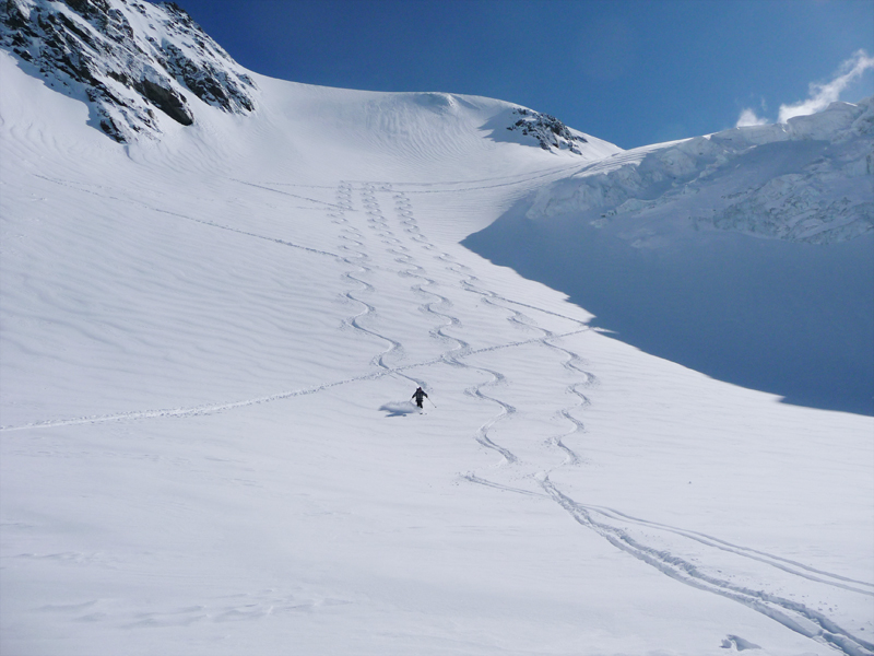 Ski de randonnée dans le Stubai en Autriche