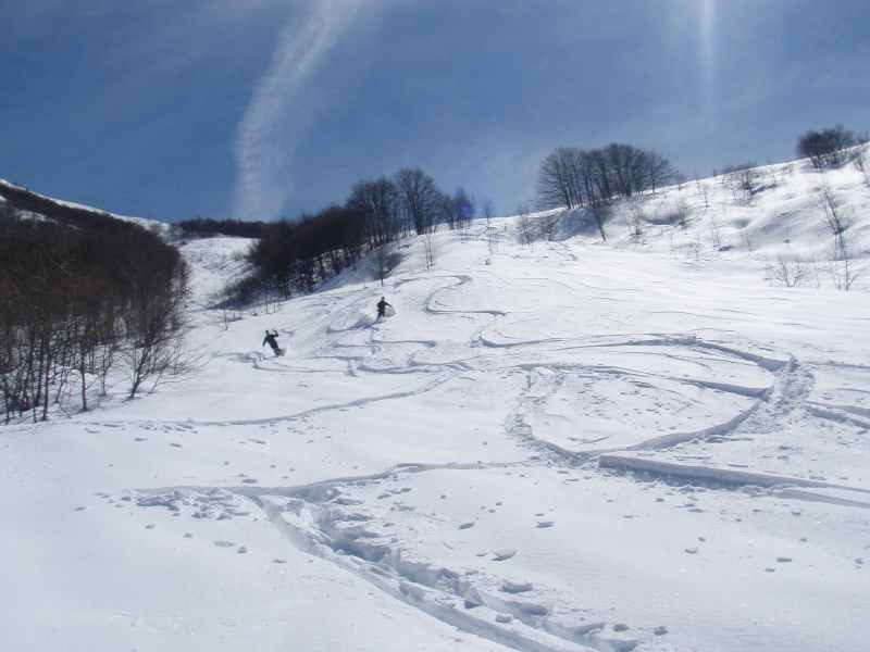 Ski de randonnée au Monte Vecchio