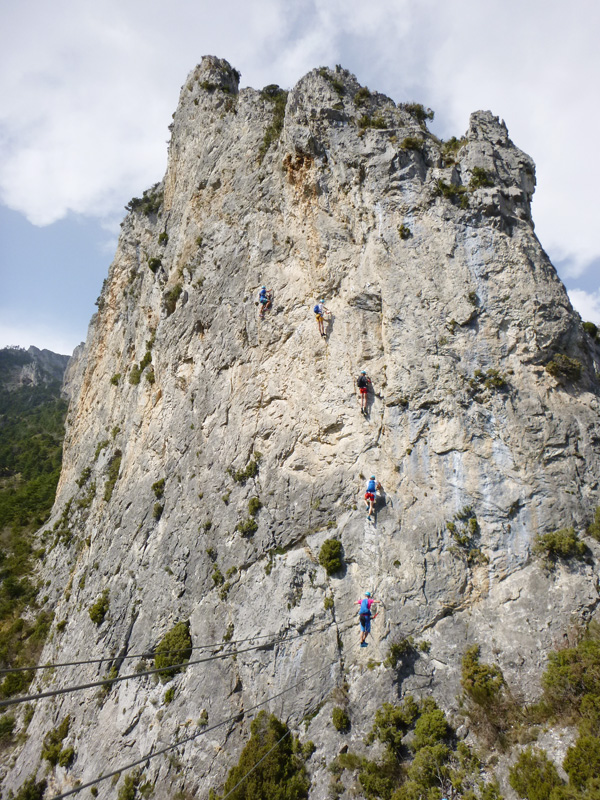 2016 Début de saison Canyoning et Via ferrata